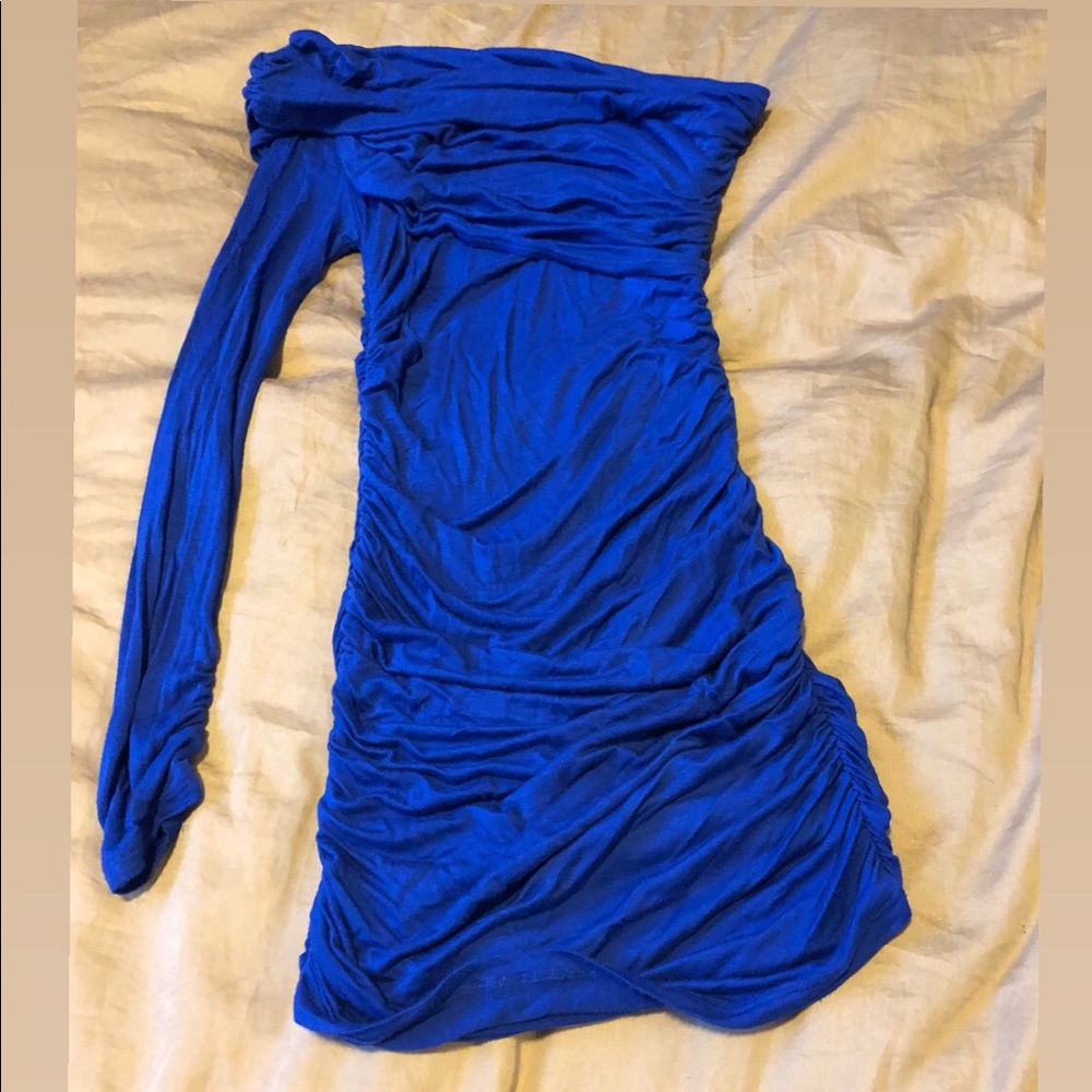 Foreign Exchange Blue Dress